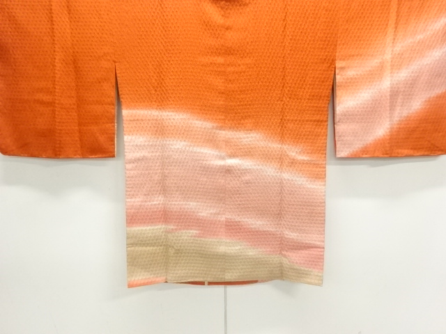 未使用品　霞模様絵羽道行コート